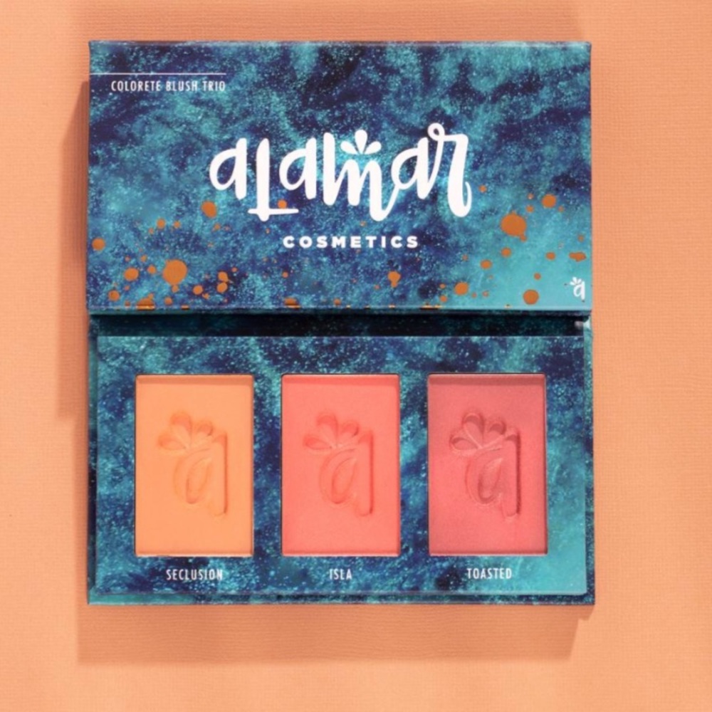 Alamar cosmetics blush trio